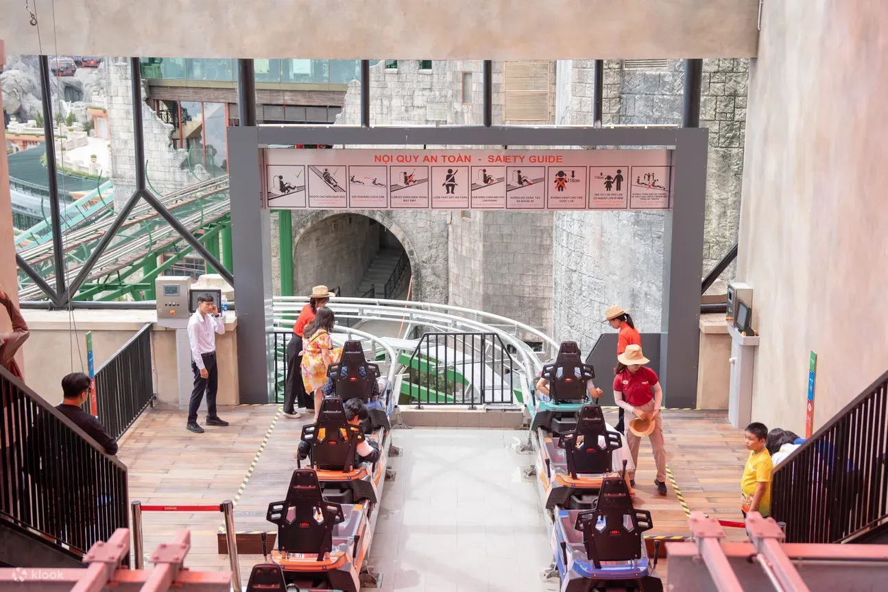Trải Nghiệm Máng Trượt Tốc Độ Alpine Coaster Sun World Ba Na Hills 2